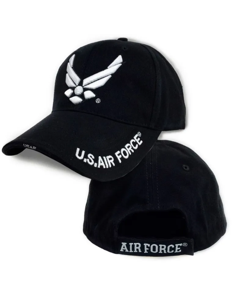 GORRA BASEBALL AIR FORCE NEGRO