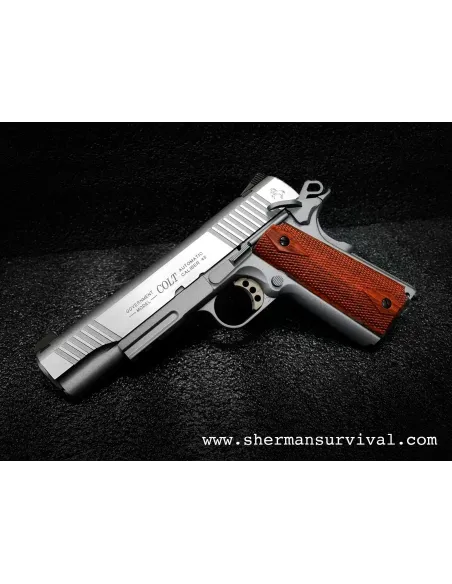 CYBERGUN COLT 1911 RAIL FULL METAL CROMADO CO2 AIRSOFT