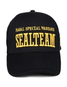 GORRA BASEBALL SEAL TEAM NEGRA 2