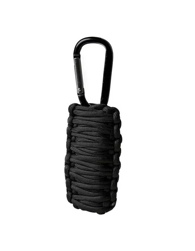 PARACORD SURVIVAL KIT SM NEGRO