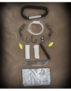 PARACORD SURVIVAL KIT SM NEGRO 2