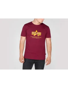 CAMISETA ALPHA BURDEOS 2