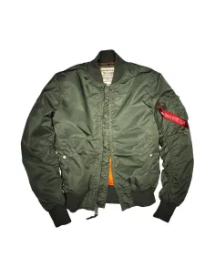 CAZADORA MA-1 VF59 ALPHA VERDE XS