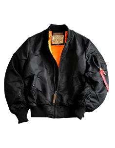 CAZADORA MA-1 VF59 ALPHA NEGRO