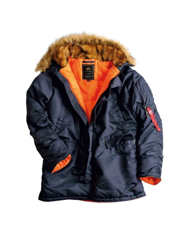 PARKA ALPHA IND. N3B VF59 AZUL