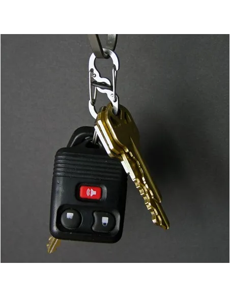 MOSQUETON MICROLOCK S-BINNER ACERO 1.4KG