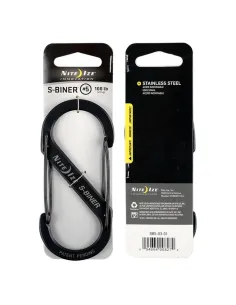 MOSQUETON METAL S-BINER 5 45kg 2