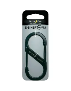 MOSQUETON METAL S-BINER 4 33kg 2