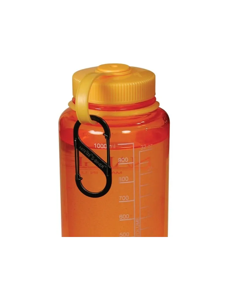 MOSQUETON METAL S-BINER 2 NEGRO 4,5kg