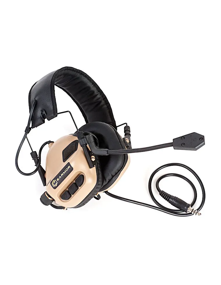 AURICULAR EARMOR M32 DESERT