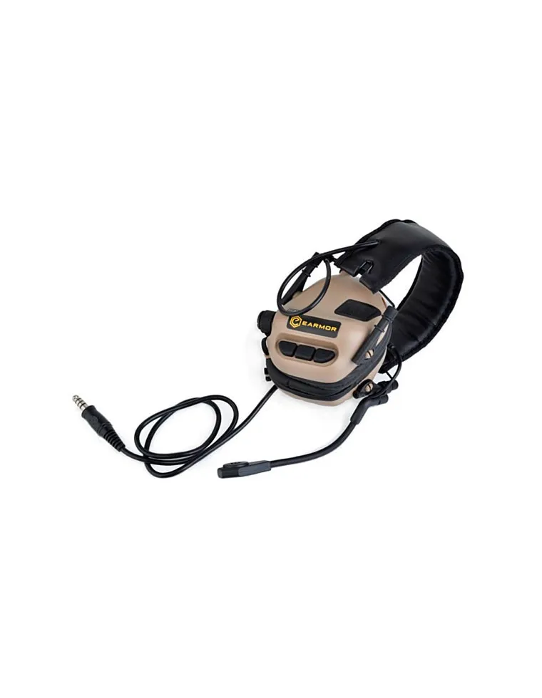 AURICULAR EARMOR M32 DESERT