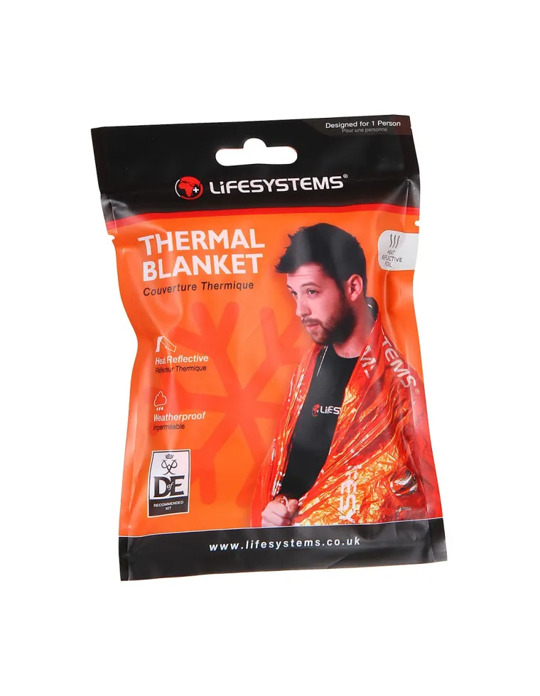 MANTA TERMICA SUPERVIVENCIA ROJA LIFESYSTEMS