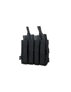 PORTACARGADOR DOBLE M4 NEGRO DELTA TACTICS 2