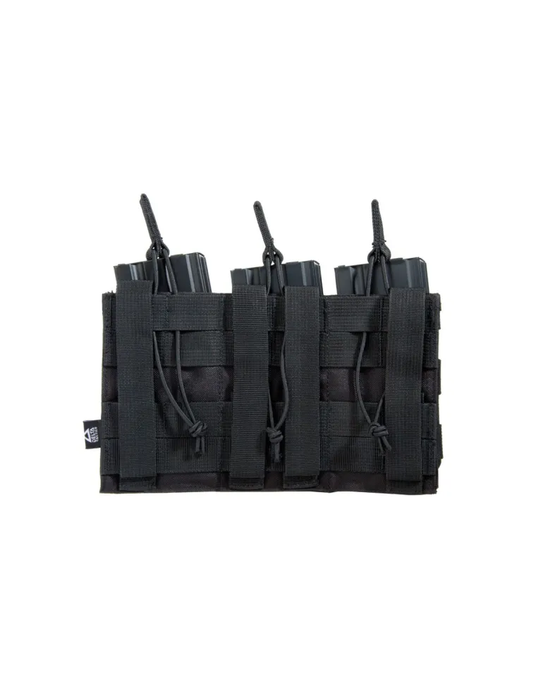 PORTACARGADOR TRIPLE M4 NEGRO DELTA TACTICS