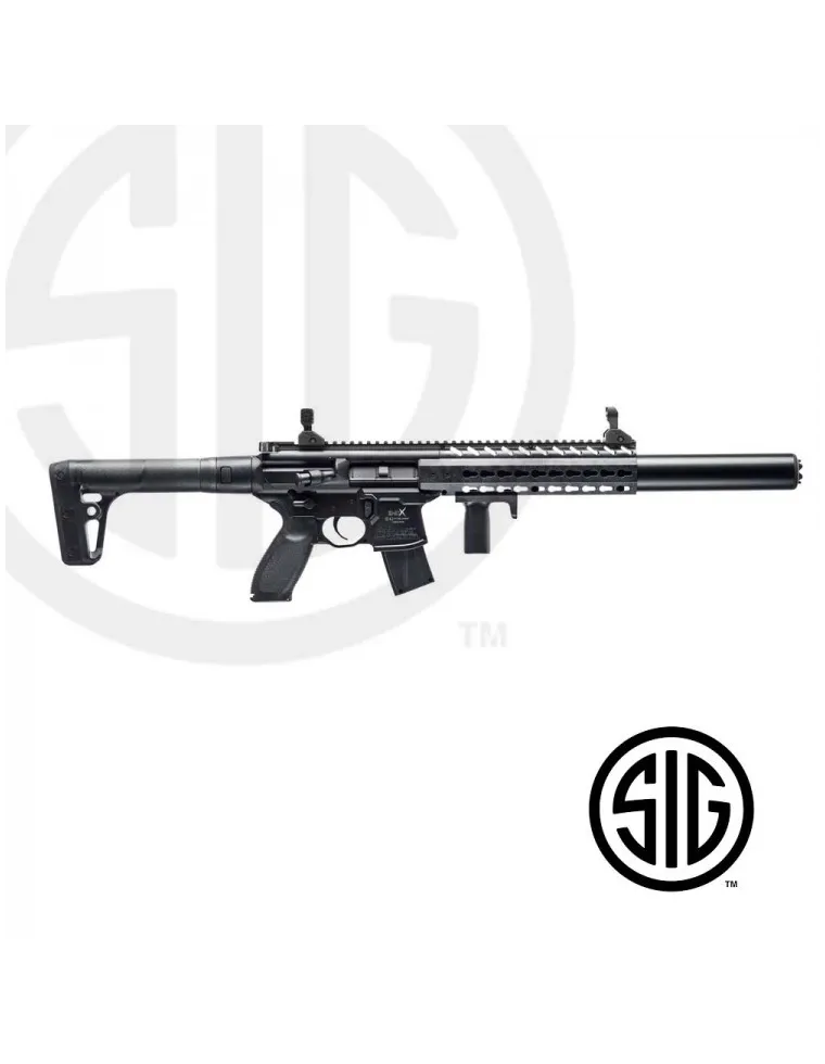 SUBFUSIL SIG SAUER MCX ASP NEGRO CO2 Cal. 4,5mm
