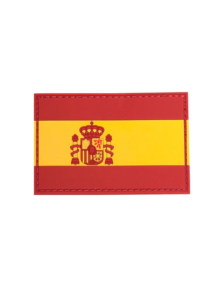 PARCHE PVC BANDERA ESPAÑOLA 75X50mm