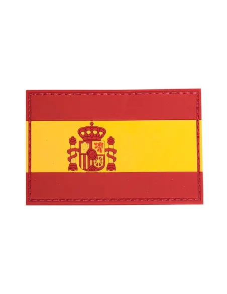 PARCHE PVC BANDERA ESPAÑOLA 75X50mm