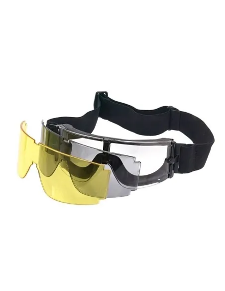 GAFAS PROTECCION X800 SET 3 LENTES