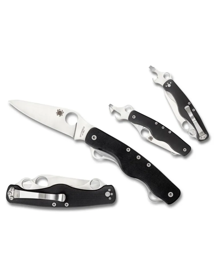 NAVAJA SPYDERCO CLIPITOOL STANDARD NEGRO