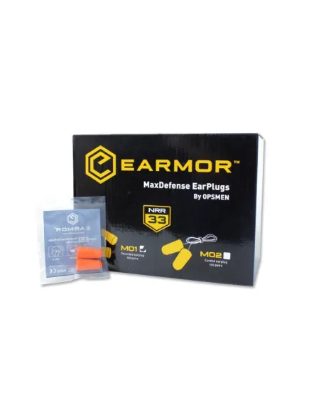 TAPONES OIDOS SILICONA EARMOR MAXDEFENSE M01