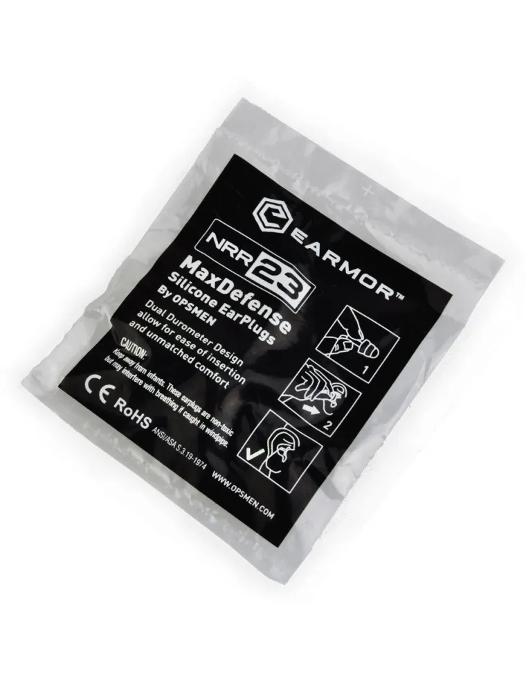 TAPONES OIDOS SILICONA EARMOR MAXDEFENSE M03