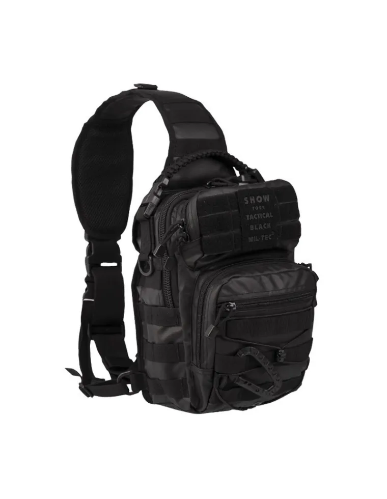 MOCHILA 1 CORREA SM TACTICAL NEGRA SMALL