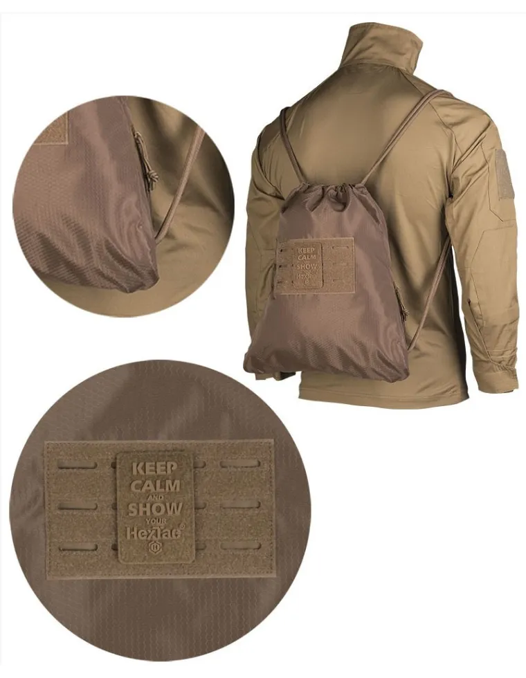 BOLSA MOCHILA HEXTAC DARK COYOTE