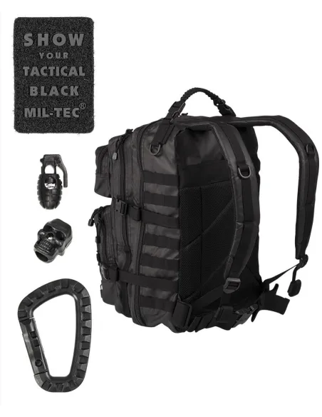MOCHILA ASSAULT PACK LG TACTICAL NEGRA