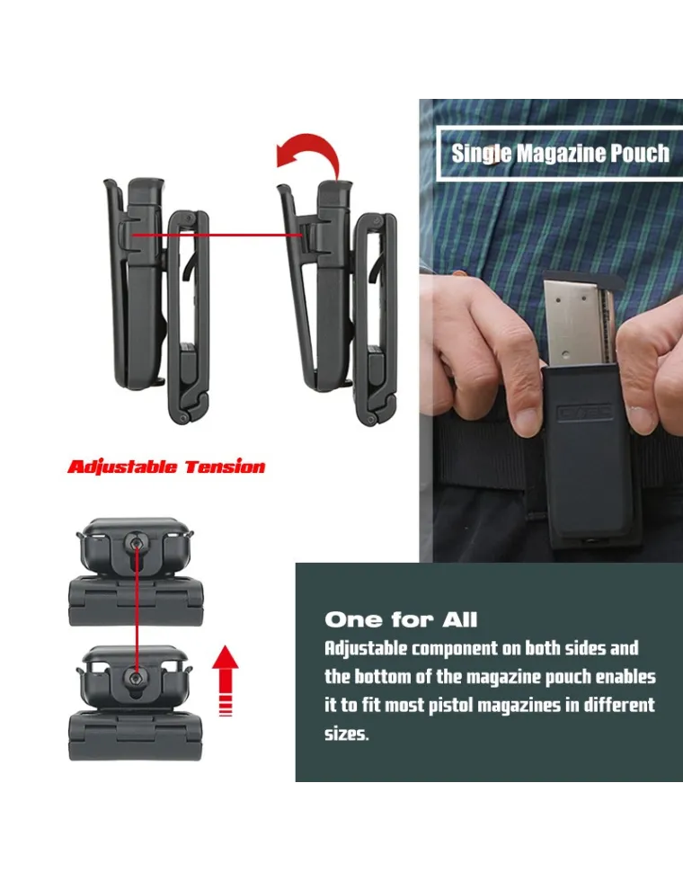 PORTACARGADOR PISTOLA UNIVERSAL CYTAC