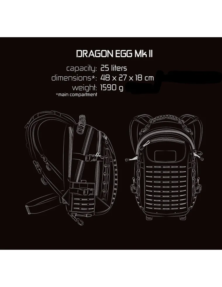 MOCHILA DIRECT ACTION DRAGON MKII ADAPTATIVE GREEN