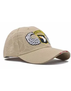 GORRA BEISBOL 101 AIRBORNE TAN