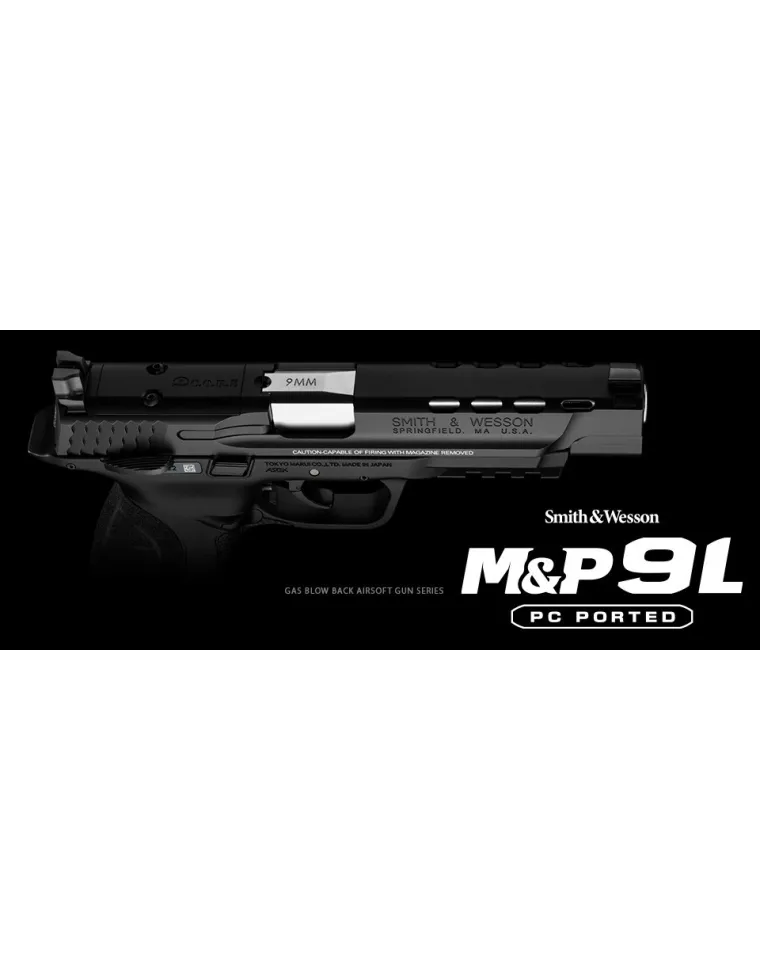 M&P9L PC PORTED MARUI GBB AIRSOFT