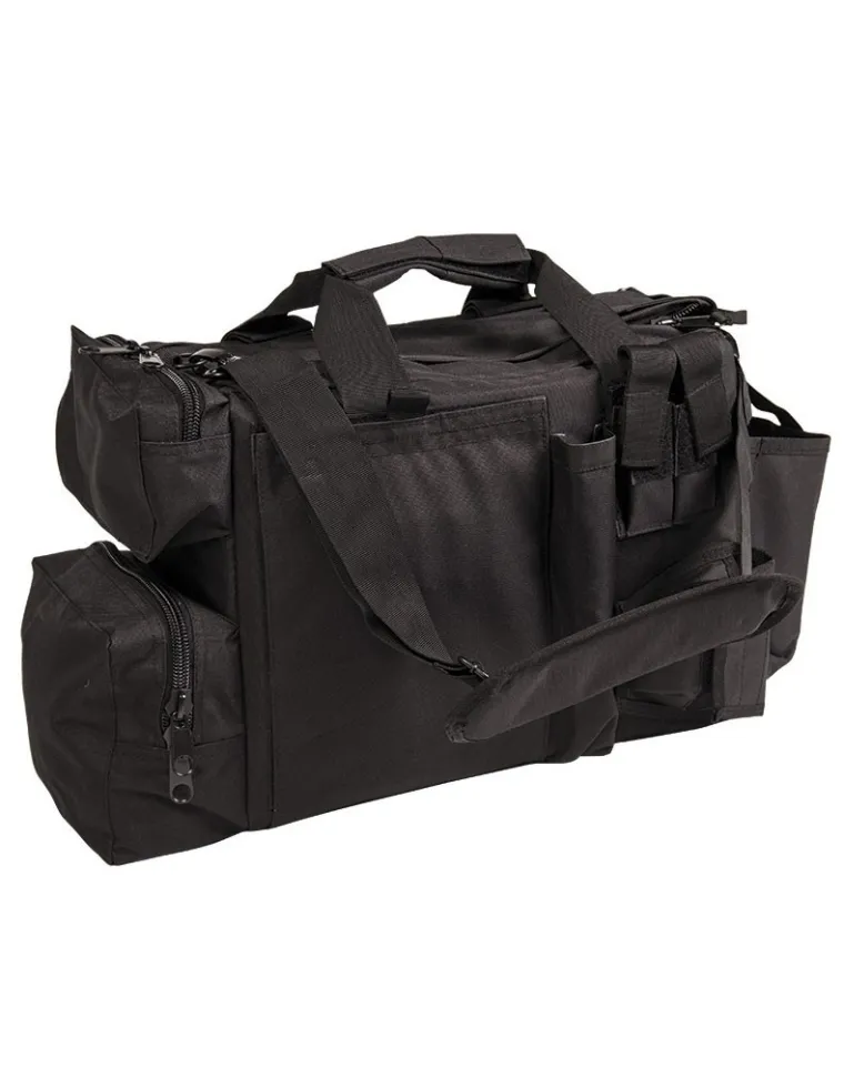 BOLSA TACTICA SEGURIDAD NEGRA