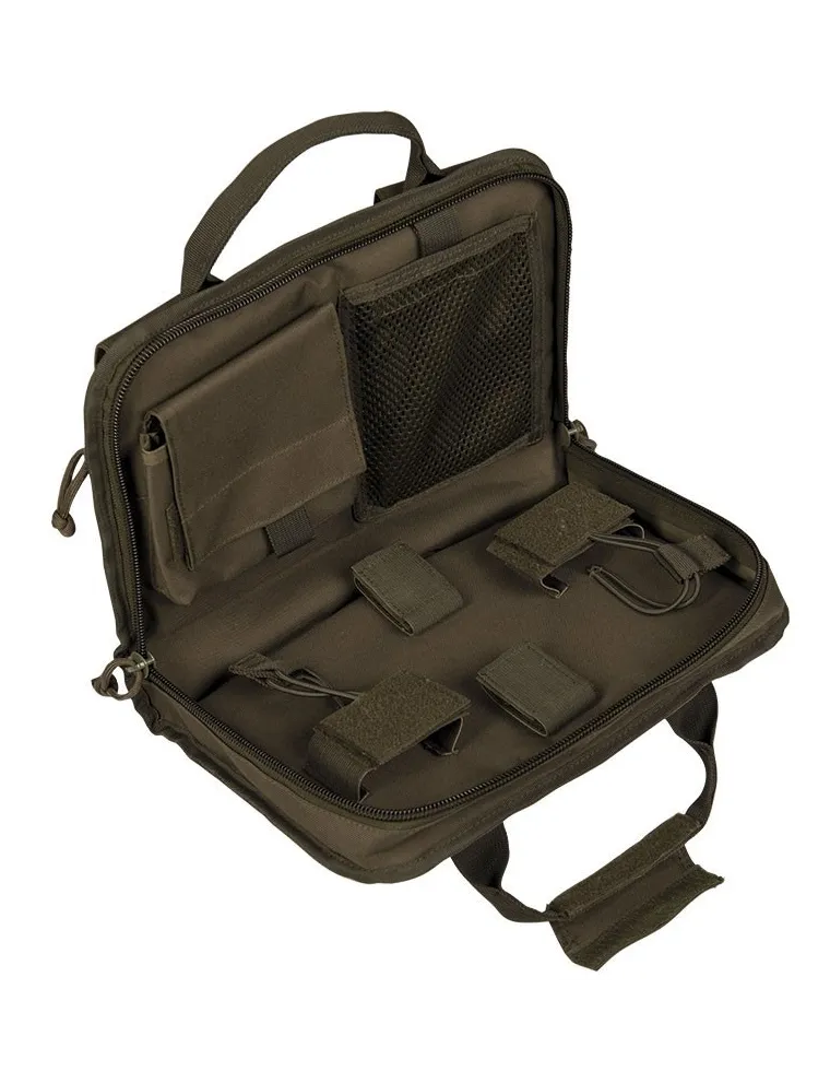 FUNDA TRANSPORTE PISTOLA VERDE