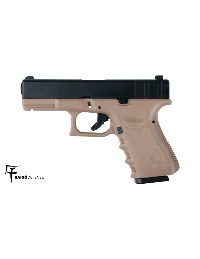 SAIGO GLOCK 23 TAN GBB AIRSOFT