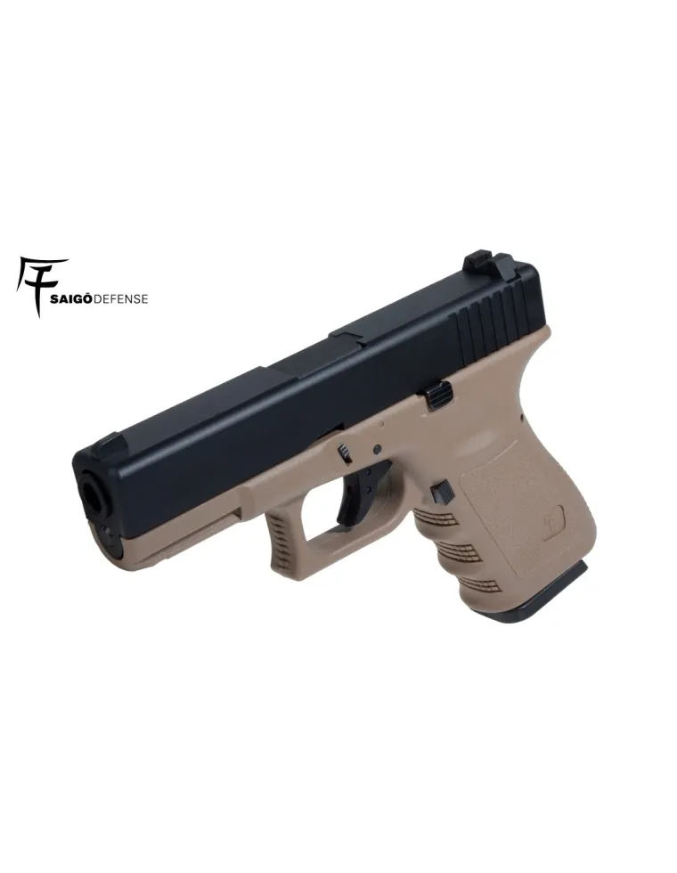 SAIGO MK4 GLOCK 23 TAN GBB AIRSOFT