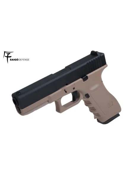 SAIGO MK1 GLOCK 17 TAN CO2 AIRSOFT