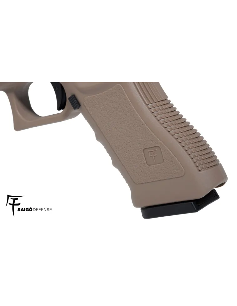 SAIGO MK1 GLOCK 17 TAN CO2 AIRSOFT