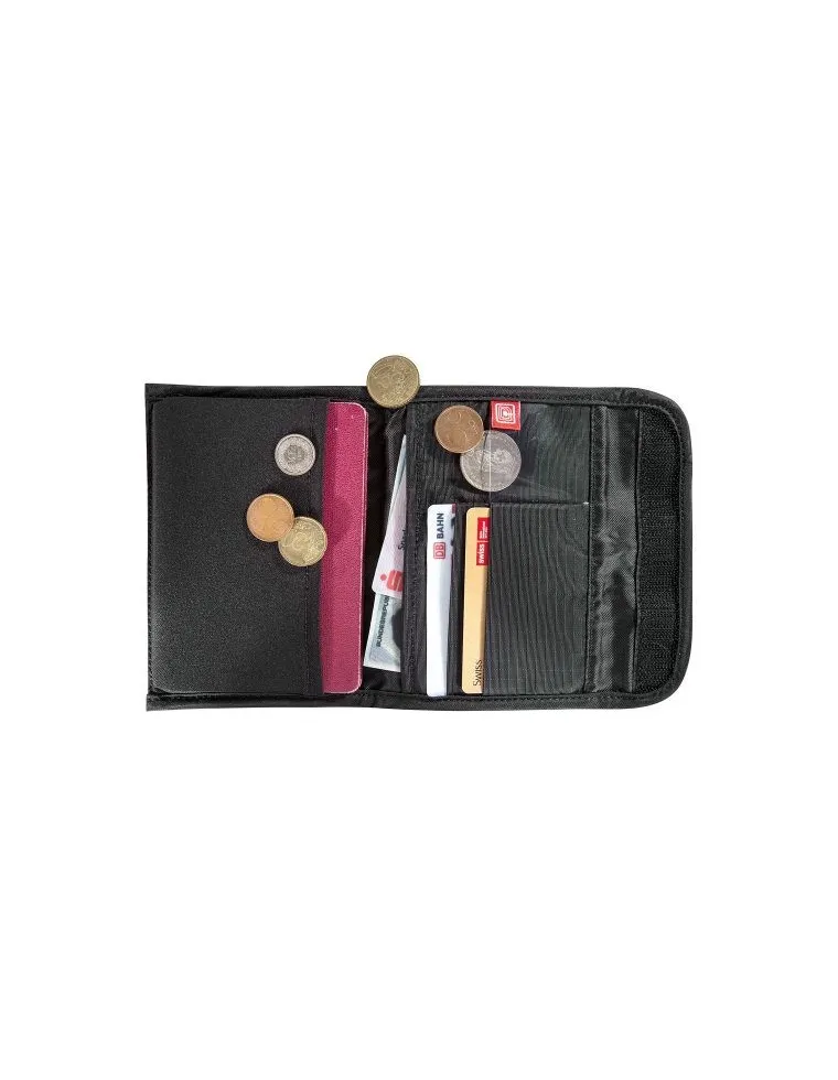 CARTERA TASMANIAN TIGER PASSPORT RFID NEGRO