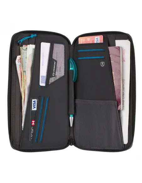 CARTERA LIFEVENTURE TRAVEL RFID GRIS