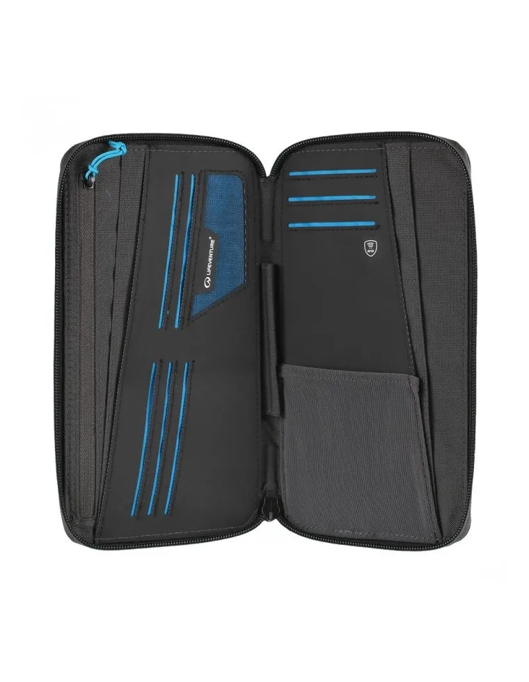 CARTERA LIFEVENTURE TRAVEL RFID GRIS