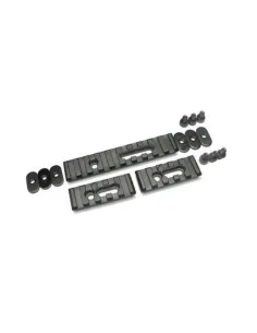 SET RAILES METALICOS MOE NEGRO