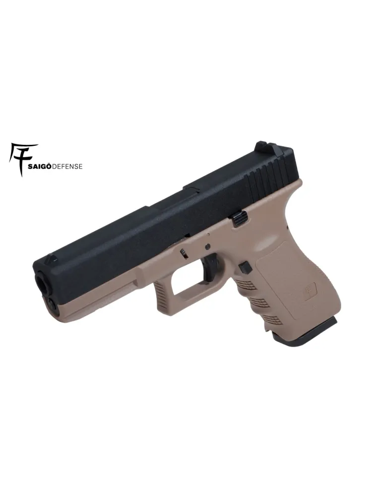 SAIGO MK1 GLOCK 17 TAN GBB AIRSOFT