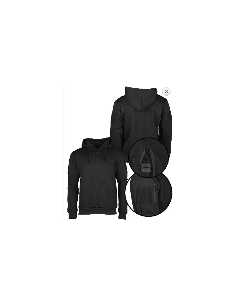 SUDADERA CAPUCHA RANGER NEGRA