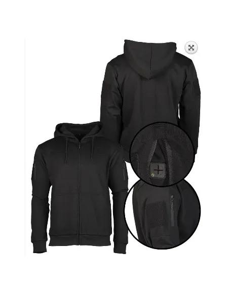 SUDADERA CAPUCHA RANGER NEGRA