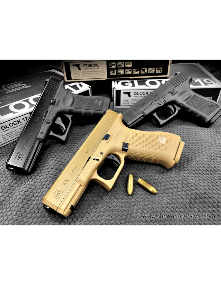 PISTOLA UMAREX GLOCK 19X TAN GBB AIRSOFT 6MM