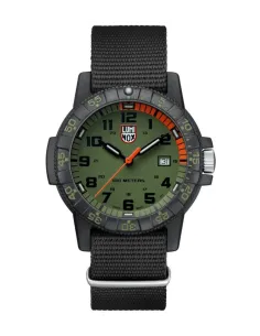 RELOJ LUMINOX SEA TURTLE GREEN/ORANGE 2