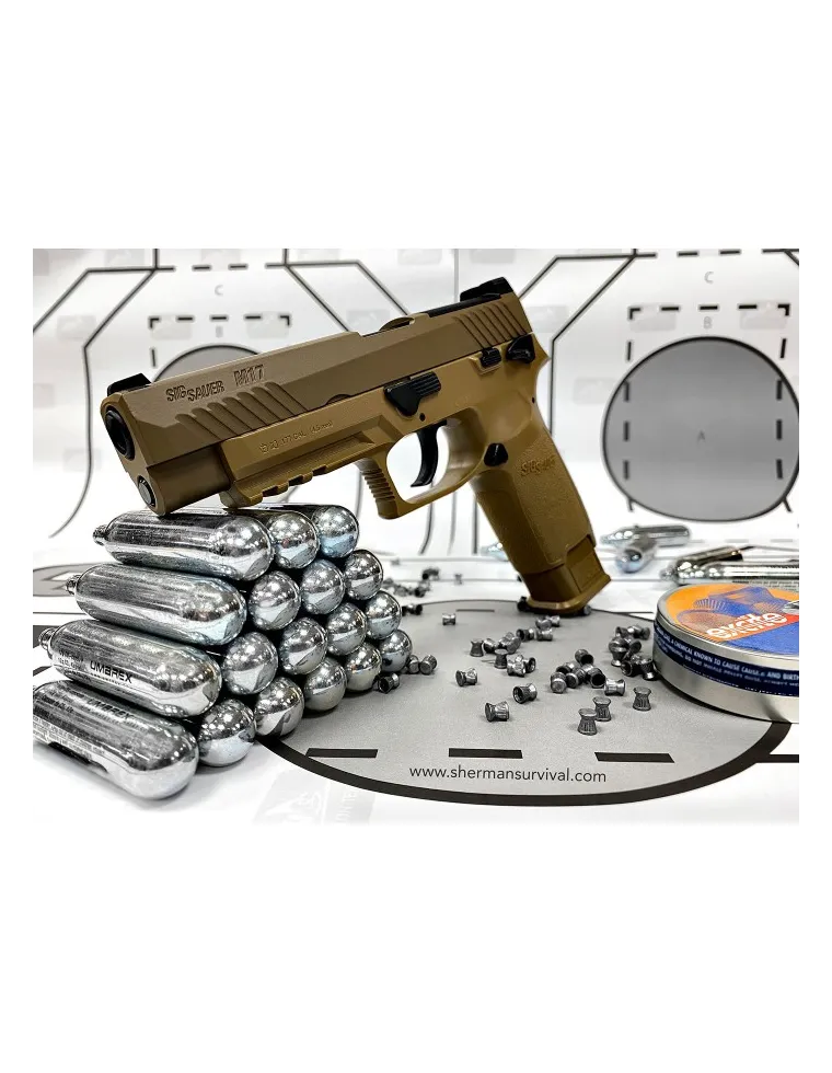 SIG SAUER M17 ASP COYOTE BLOWBACK CO2 Cal. 4,5mm