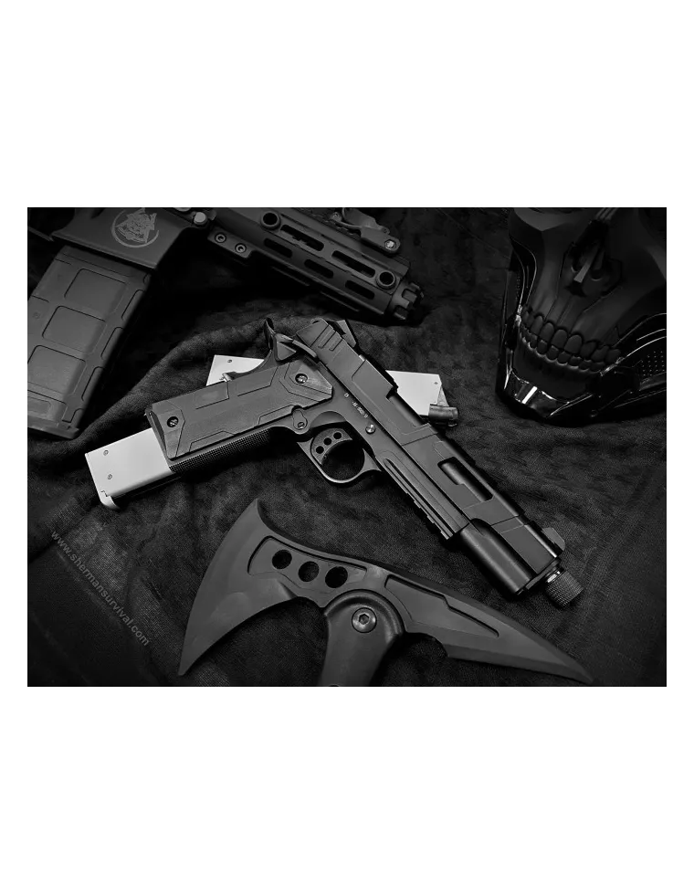 PISTOLA ROSSI REDWINGS NEGRA GBB AIRSOFT