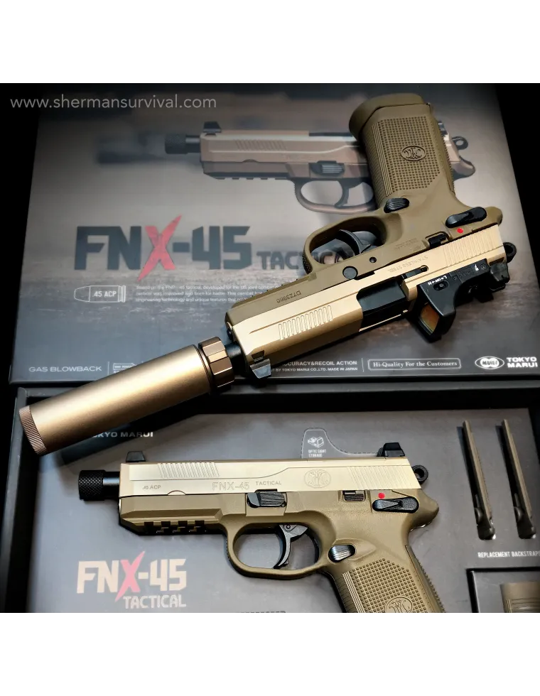 PISTOLA MARUI FNX-45 GBB AIRSOFT